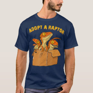 Adoptier einen Raptor lustige Abschlag die phantas T-Shirt