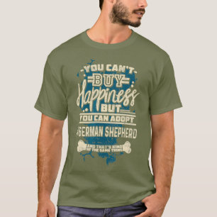 Adoptier eines Hundeshirt zur Rettung eines deutsc T-Shirt