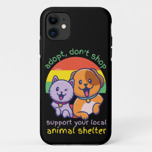 ADOPTIER, IHREN LOKALEN TIERSHELTER NICHT ZU UNTER Case-Mate iPhone HÜLLE