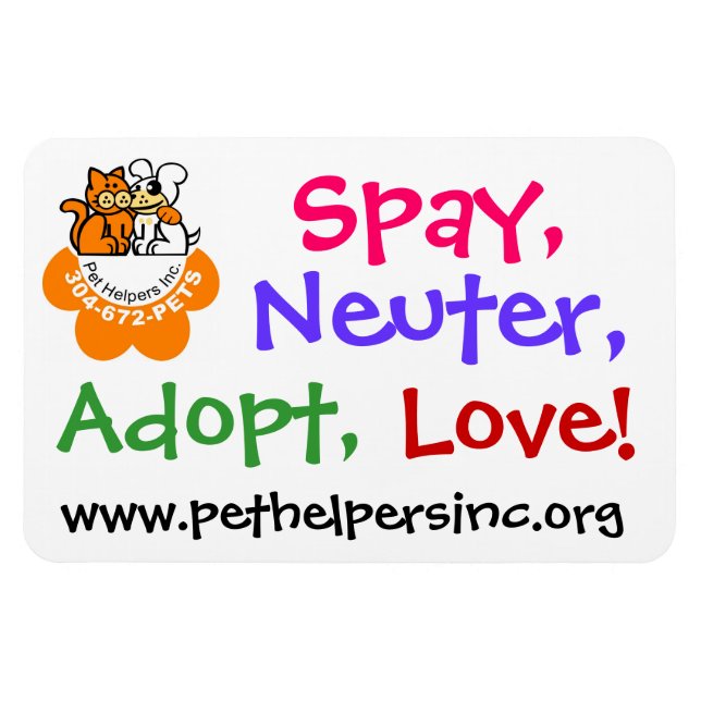 Adoptier, Liebe Magnet (Horizontal)