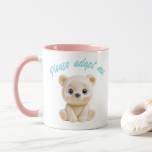 Adoptier mich Bär Tasse