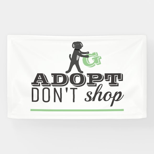 Adoptier nicht kaufen banner (Horizontal)