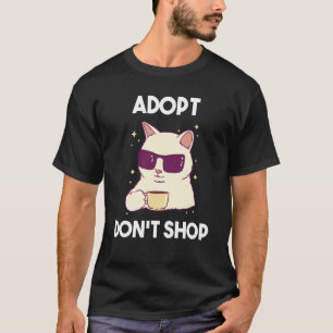 Adoptier nicht kaufen Katzen 2 T-Shirt