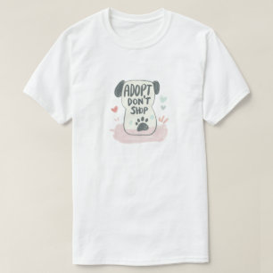 Adoptier, nicht kaufen Rettung T-Shirt