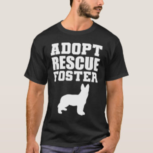 Adoptier Rescue Foster Animal Rights Aktivist T-Shirt