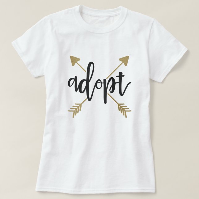 Adoptier T-Shirt (Design vorne)