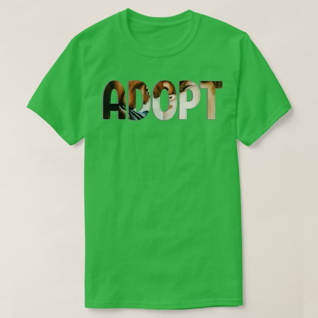 ADOPTIER T-Shirt (Design vorne)