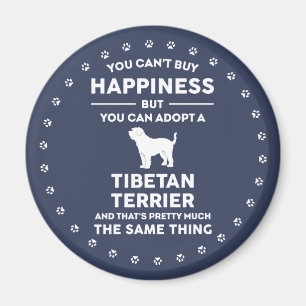 Adoptier tibetischen Terrier Happiness Magnet