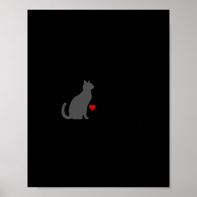 Adoptiere Pflege Retten Hund Katze Tierliebhaber P Poster (Vorne)