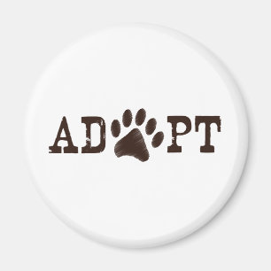 Adoptieren Sie ein Tier Magnet
