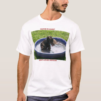 Adoptieren Sie einen pensionierten Windhund T-Shirt