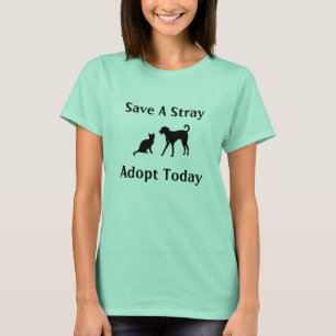 adoptieren Sie einen Stray T-Shirt