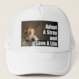 Adoptieren Sie einen Streuhut Truckerkappe