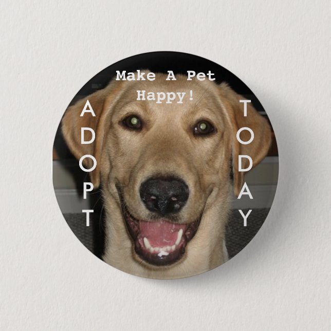 Adoptieren Sie Knöpfe Button (Vorderseite)