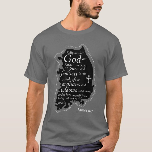 Adoptieren Sie Korea T-Shirt (Vorderseite)