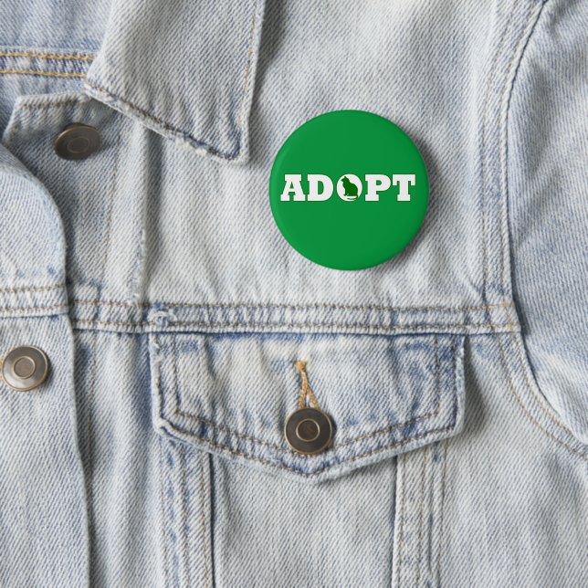 Adoptiert Haustiere Button (Beispiel)