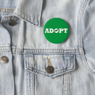 Adoptiert Haustiere Button