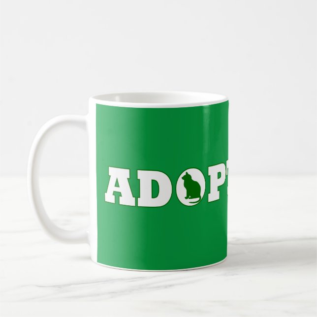 Adoptiert Haustiere Kaffeetasse (Links)