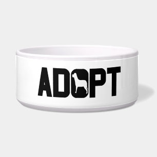 Adoptiert Haustiere Napf