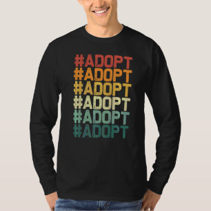 Adoptiertest Graphic Dog Cat Animal Adoption Rescu T-Shirt