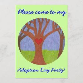 Adoption Adoption Tag Party Einladung