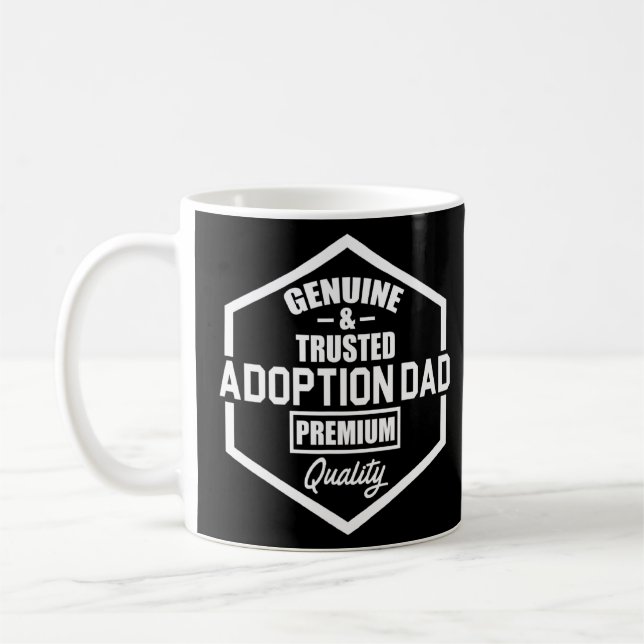 Adoption Ankündigung Tag Familie Mama 3 Kaffeetasse (Links)