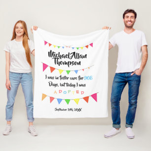 Adoption aus dem Vliesstoff für die Pflege Fleecedecke