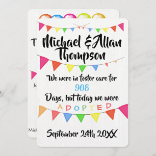 Adoption aus der Ankündigung zur Lebensmittelverso