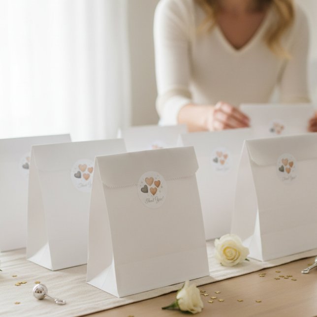 Adoption Baby Shower Favor "Thank You" Stickers (Adoption Baby Shower Favor "Thank You" Stickers)