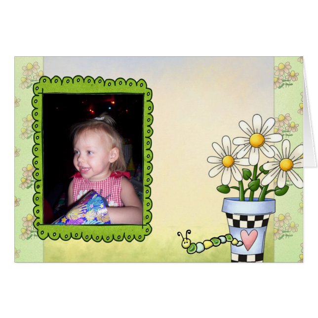 Adoption/Babyankündigungskarte (Vorderseite (Horizontal))