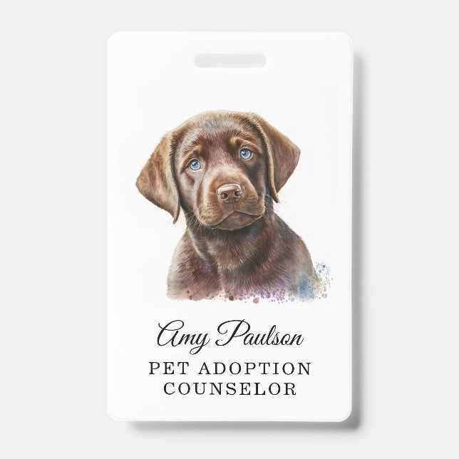 Adoption Berater Abzeichen Ausweis (Vorderseite)