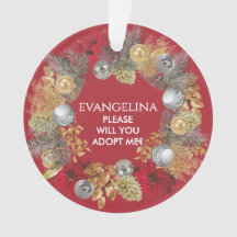 Adoption BITTE ADOPTIERE MICH Bonus-Mama Weihnacht