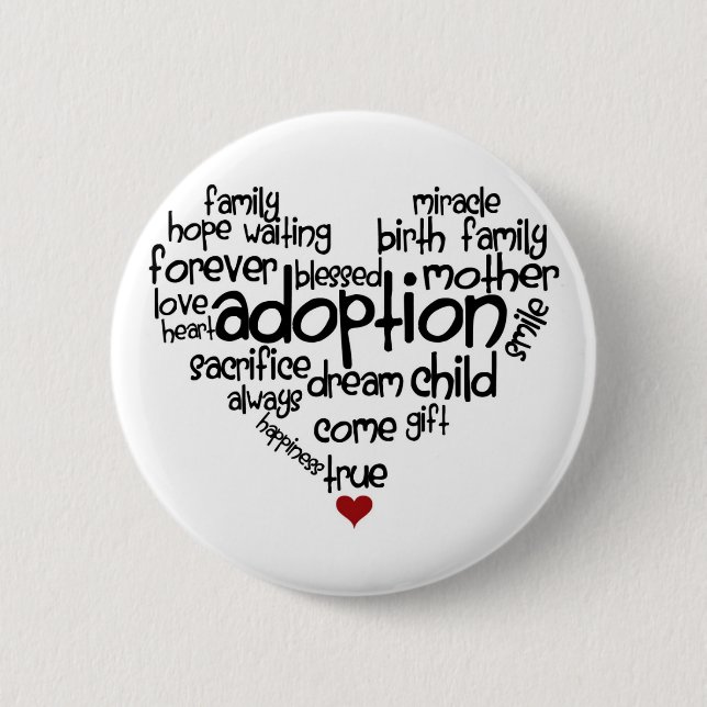 Adoption Button (Vorderseite)