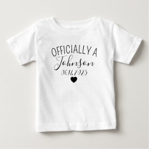 Adoption Day Kinderkind Shirt, Personalisiert Na Baby T-shirt