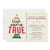 Adoption feiern Weihnachten Unser Wunsch wurde wah