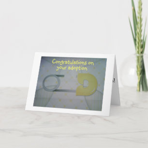 ADOPTION GRATULALATIONS=LIEBE & KUDLES KARTE