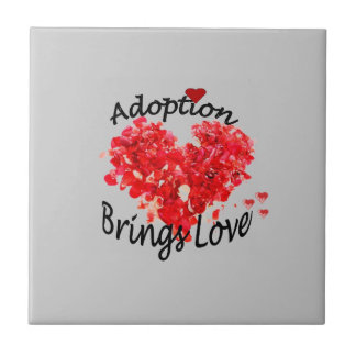 Adoption holt Liebe-Fliese Fliese