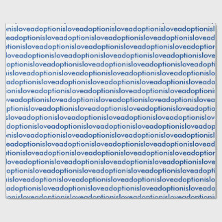 Adoption ist Liebeverpackungspapier Geschenkpapier