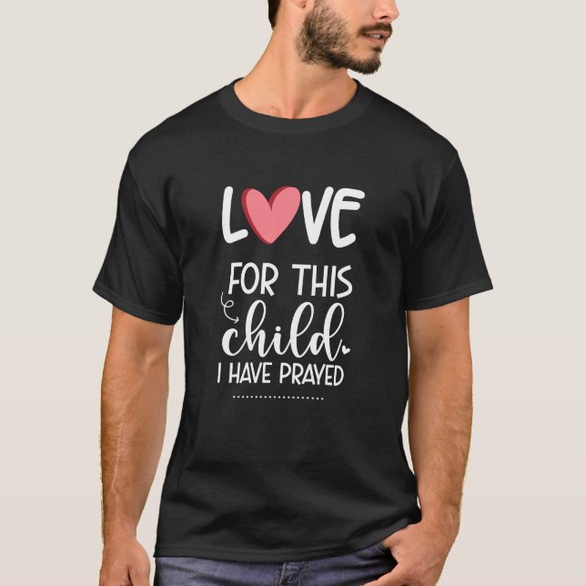 Adoption Kinderfamilie für Vater und Mama T-Shirt (Vorderseite)