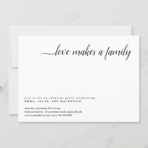 Adoption Party Einladung