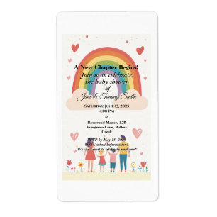 Adoption Rainbow Baby Dusche