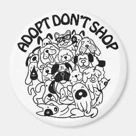 Adoption Retcue Magnet