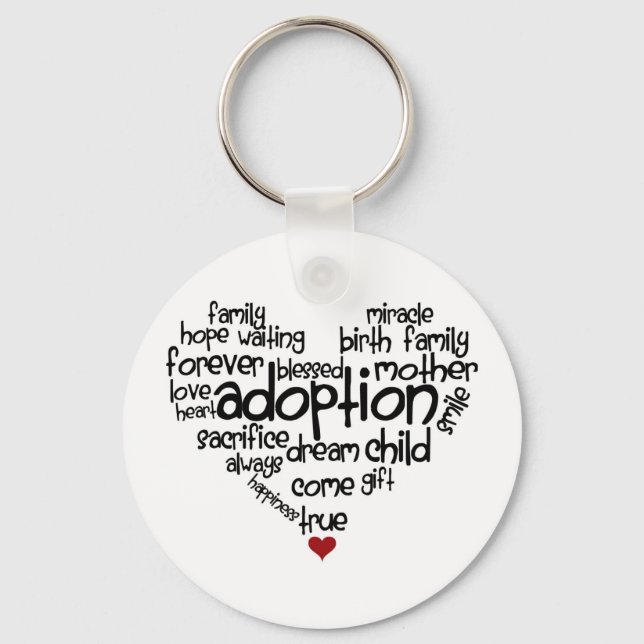 Adoption Schlüsselanhänger (Vorderseite)