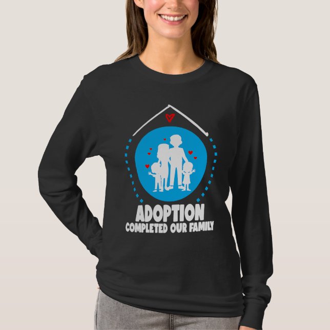 Adoption Symbol idea for Adopting Children Family T-Shirt (Vorderseite)