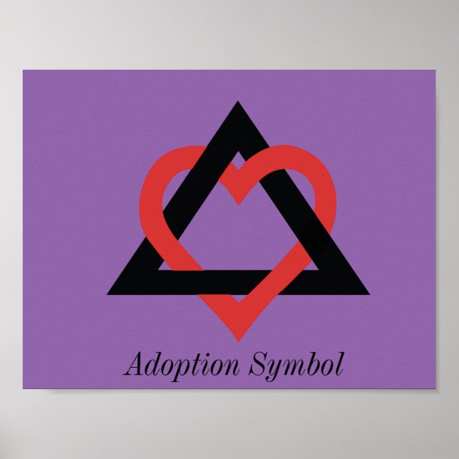 Adoption Symbol Poster (Vorne)