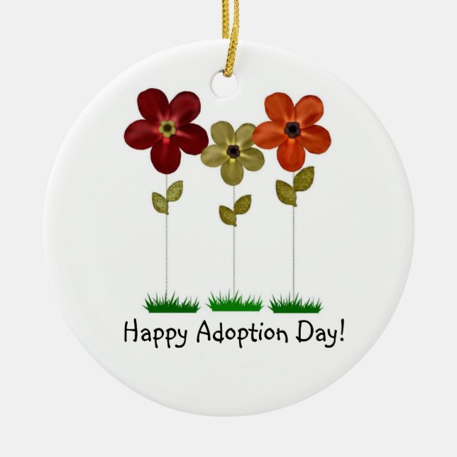 Adoption Verzierung Keramik Ornament (Vorne)