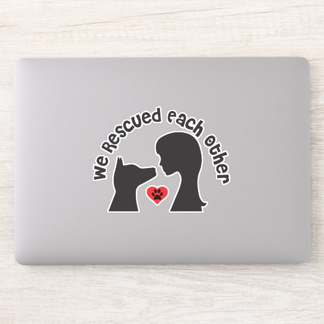 Adoption Vinyl Sticker (Computer)