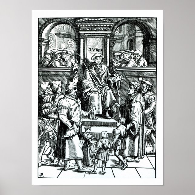 Adoption von Waisenkindern vor dem Obersten Gerich Poster (Vorne)