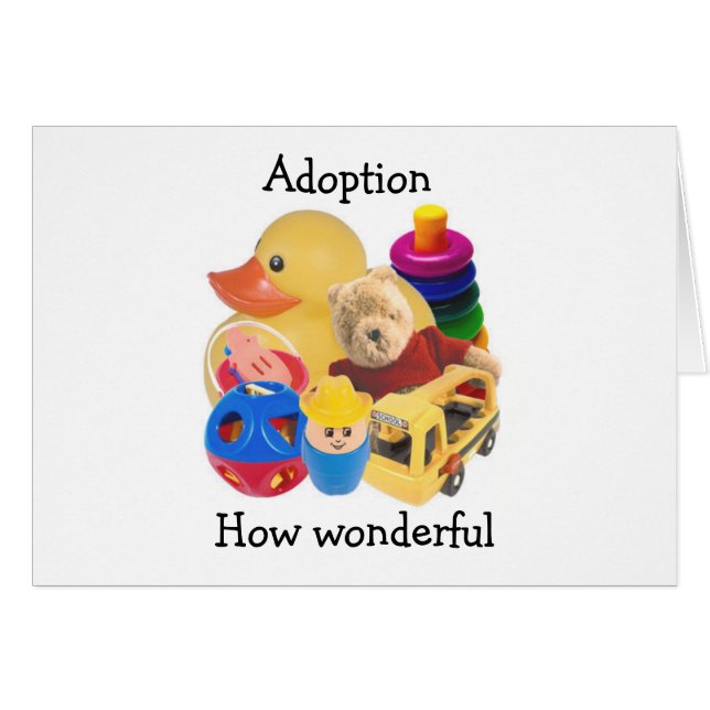 ADOPTION=WUNDERSCHÖN AUCH FÜR UNS UND WENIG (Vorderseite (Horizontal))