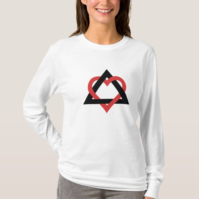 Adoptions-Symbol-Shirt T-Shirt (Vorderseite)